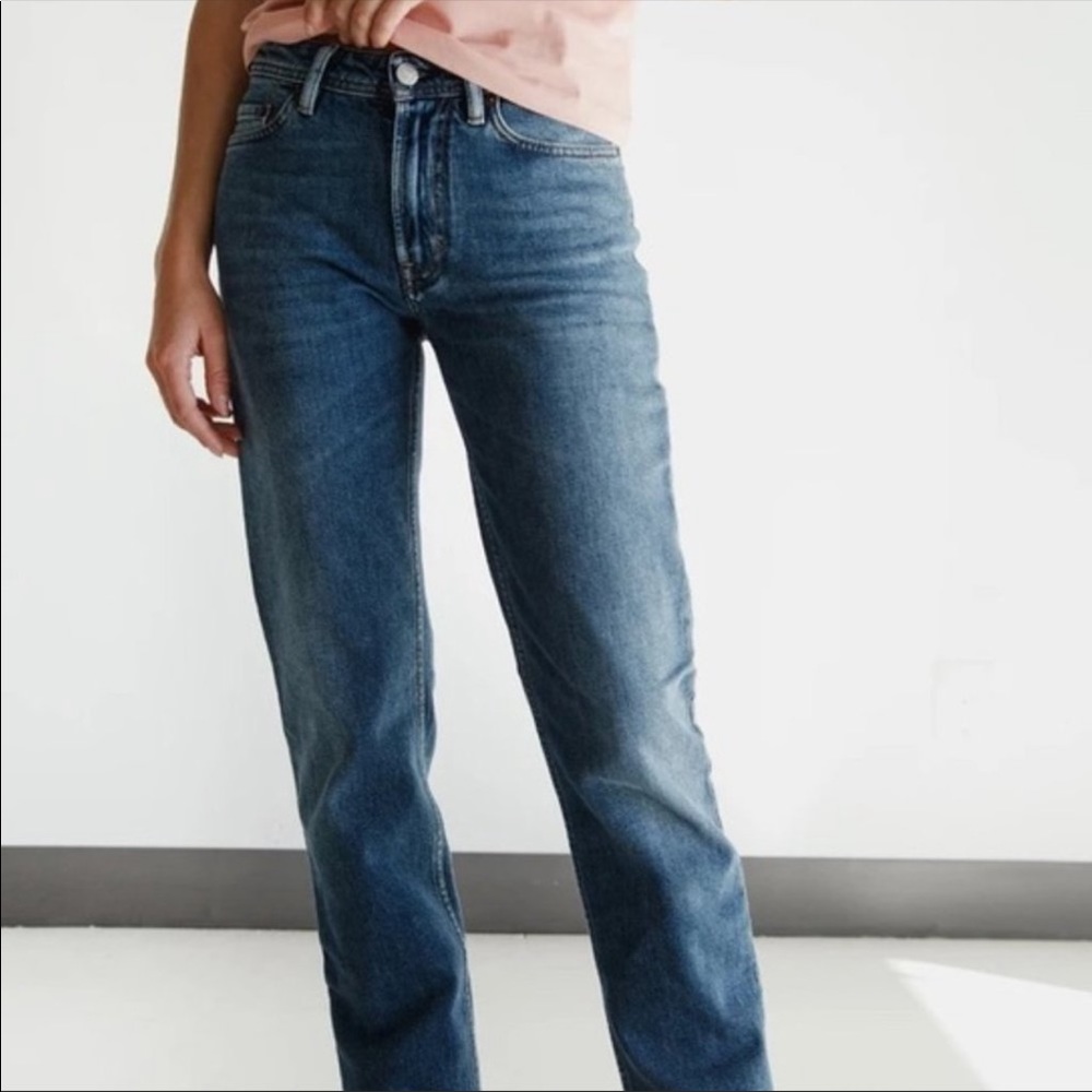 ACNE Storlek Straight Leg Jean SZ 29 - Picture 1 of 9
